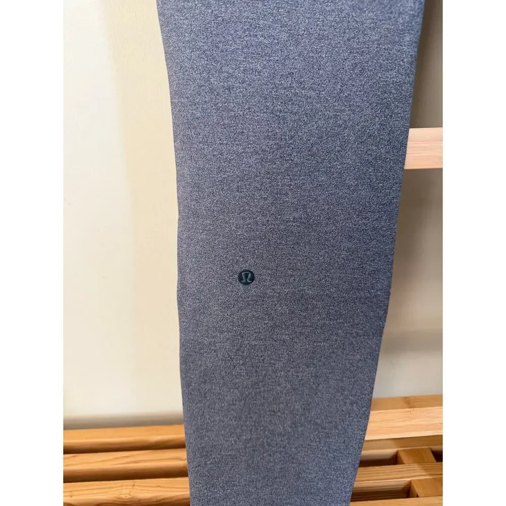Lululemon Heathered Grey Tapered Pull-On Pants